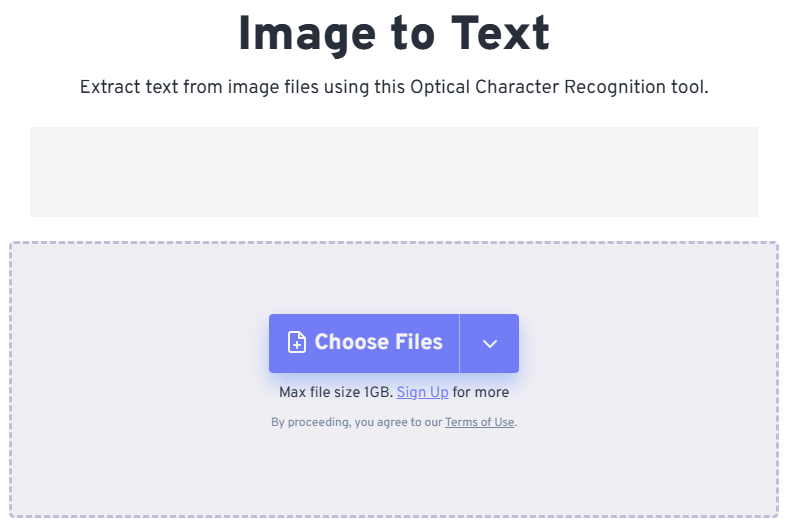 Copy Text from Image
